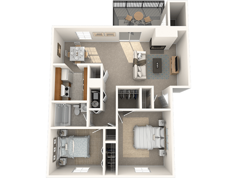 2350 Thornybrook Drive 1-3 Beds Apartment for Rent - Photo Gallery 24