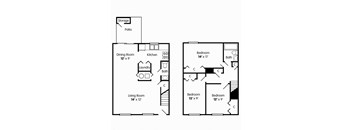 Three Bedroom Townhome
