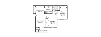 at Thompson Village Apartments, Indianapolis, IN, 46227