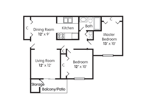 at Thompson Village Apartments, Indianapolis, IN, 46227