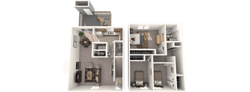 The Roost: Three Bedroom Townhome