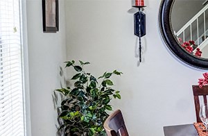 Dining Room at Ashton Pointe Dining Room with neutral colored walls at Ashton Pointe Apartments