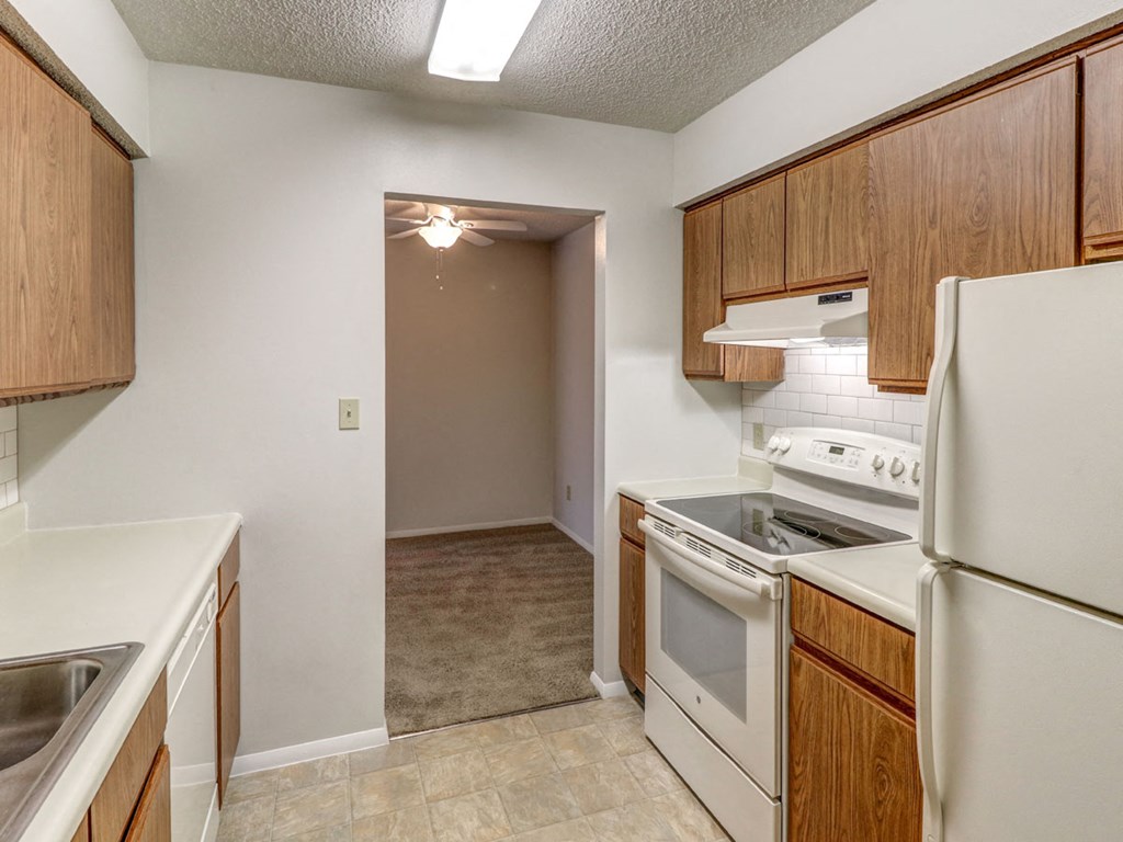 Kitchen at Ashley Pointe Apartments