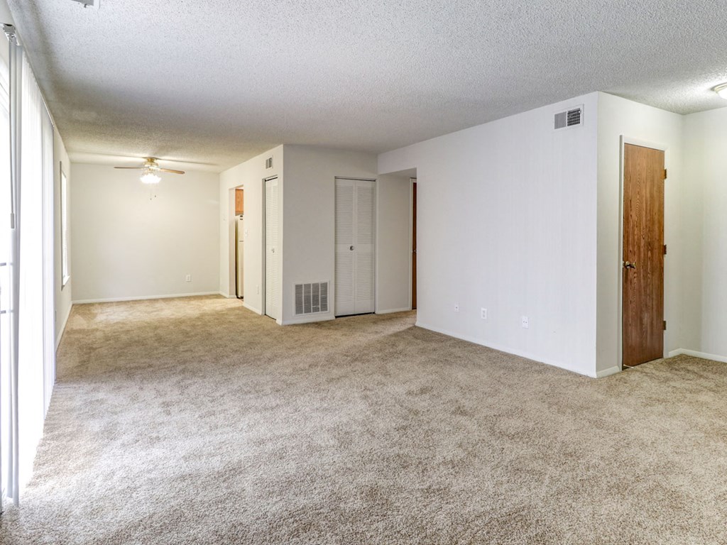 Living space at Ashley Pointe Apartments