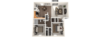 Archers Pointe Two Bedroom Apartment