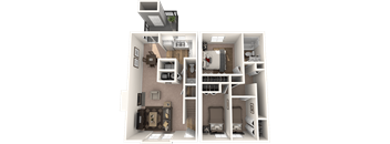 Three Bedroom Townhome