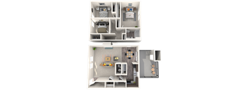 Three Bedroom Townhome