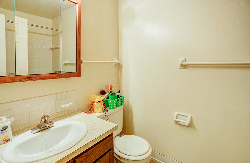 Townhome Bathroom at Williamsburg on the Lake Valparaiso