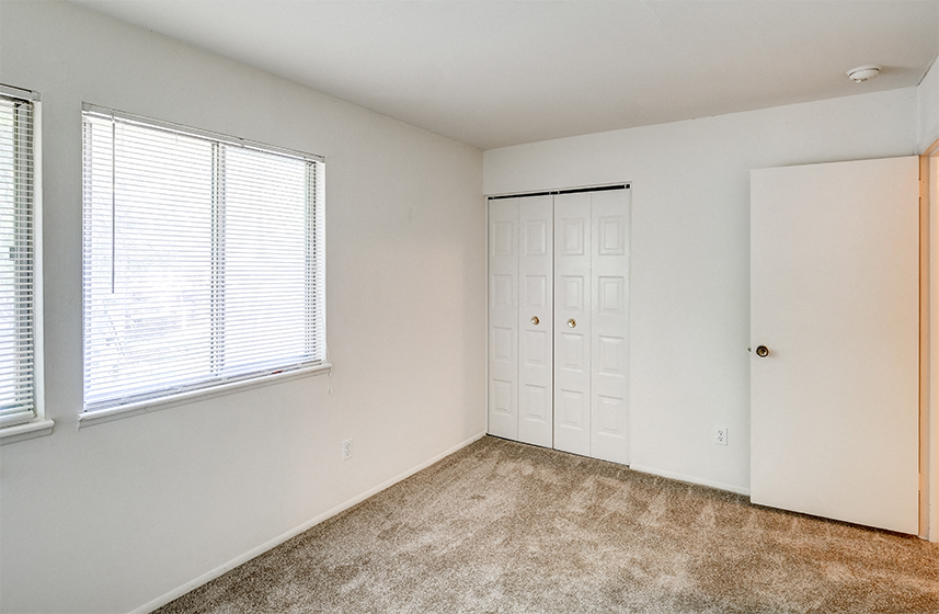 Townhome Bedroom at The Woods of Eagle Creek