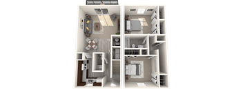 Two Bedroom Mishawaka Townhome