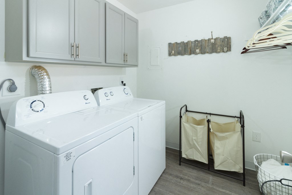 In-unit washer/dryer at Woods of Fairfax