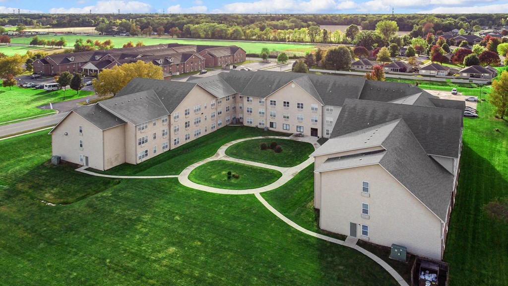 Exterior apartment building  at Kirby Manor