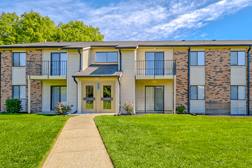 Property Exterior at Thompson Village Apartments, Indiana