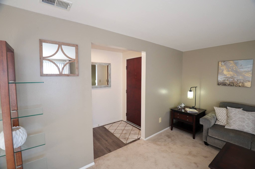 Apartment entryway at Archer's Pointe.