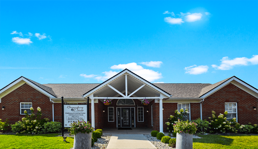 Leasing office at Brownsburg Pointe.
