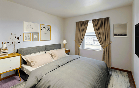 Bedroom  at Copper Gate, Indiana, 47909