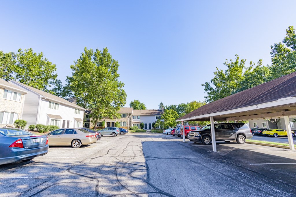 Carport at Woodbridge Apartments Bloomington