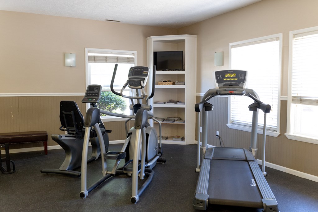 Fitness Center at Briarwood Apartments in Columbus, IN