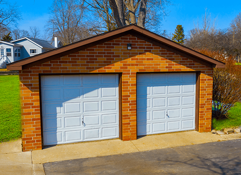 Garage at Marshall House Apartments.