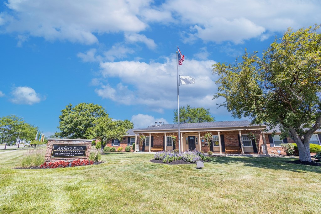 Leasing office at Archer's Pointe.