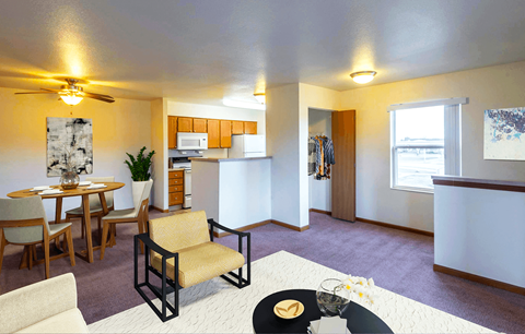 Spacious living room  at Copper Gate, Indiana, 47909