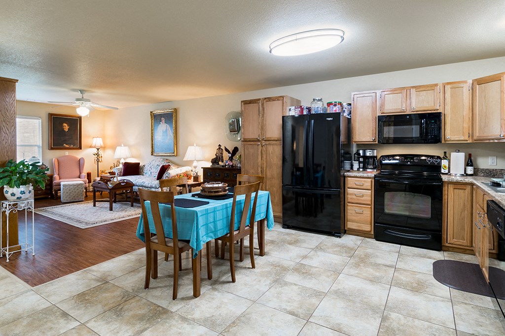 Eat In Kitchen and Living Area