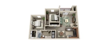 Two Bedroom  One Bath