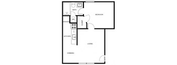 One Bedroom One Bathroom