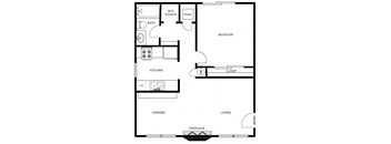 a floor plan of a home