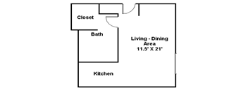 Studio Floorplan