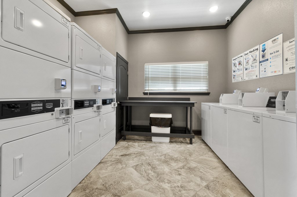 onsite laundry room