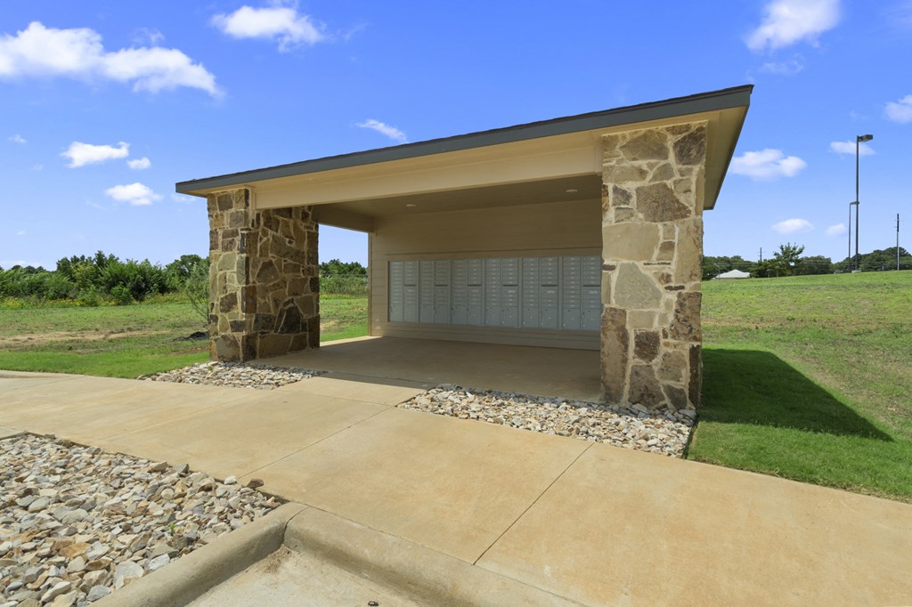 Mail center at willow creek apartments