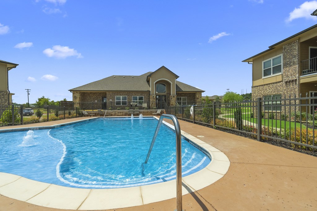 our apartments offer a swimming pool in front of our building