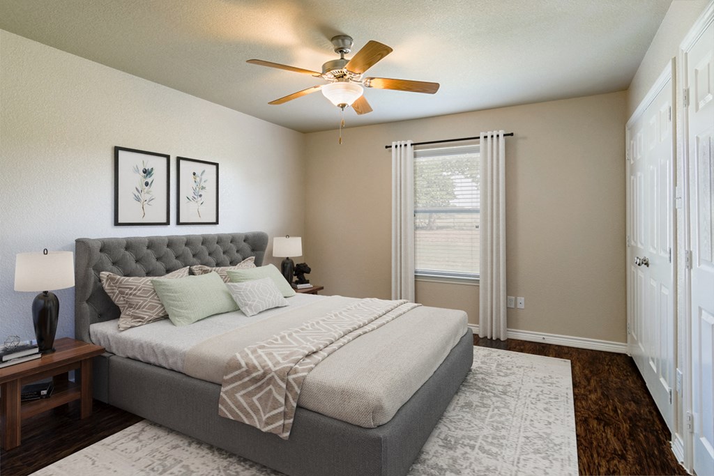 Gardens of DeCordova 2 Bedroom DuplexBedroom Spacious Bedroom at Gardens of Decordova
