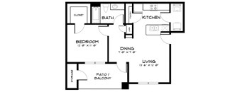 One Bedroom One Bath