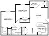 2 Bedroom 1 Bathroom 2 Bedroom 1 Bathroom