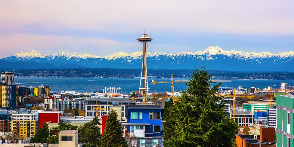 View of Space Needle from The Lyric