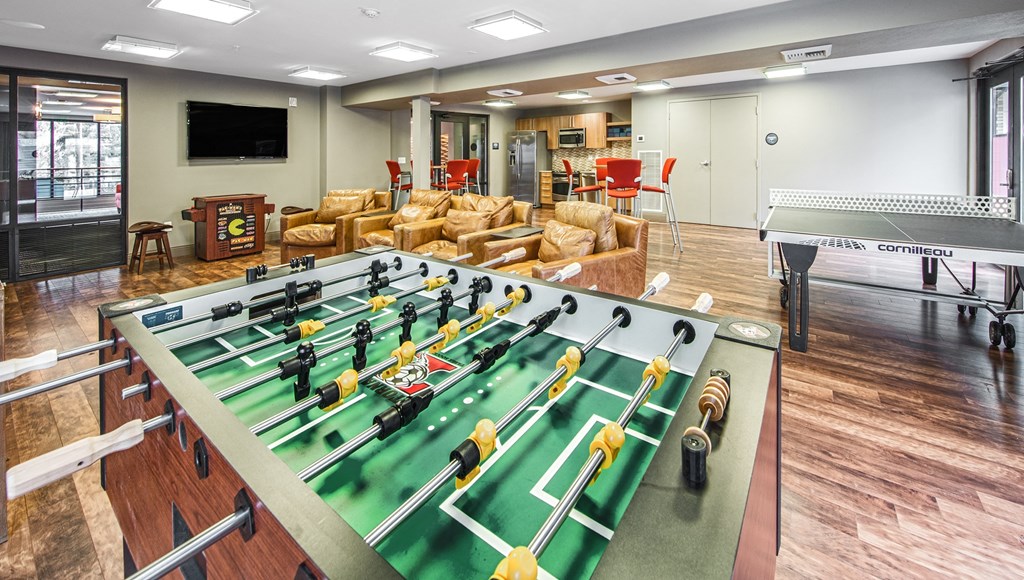 Resident game room with