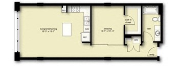 BN4 Floor Plan at Stadium Place, Seattle