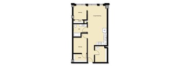 2 Bed 1 Bath CD2