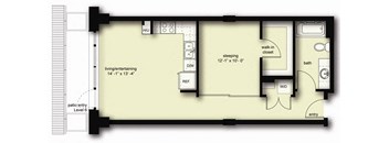 BN5 Floor Plan at Stadium Place, Seattle, WA
