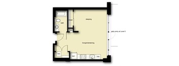 A4 Floor Plan at Stadium Place, Seattle, WA, 98104