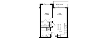 One Bedroom B2