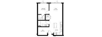 1 Bedroom + Den B5