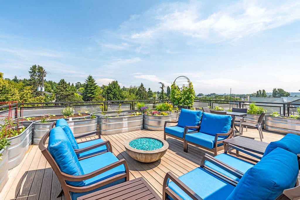 Rooftop Lounge at The Corydon, Seattle