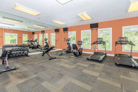 the gym at the enclave at photo