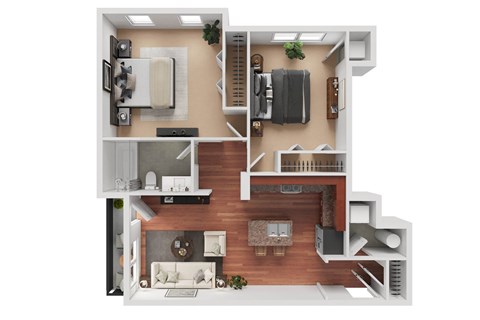 Ascent Floor Plan at Meridian West Shore, Mechanicsburg