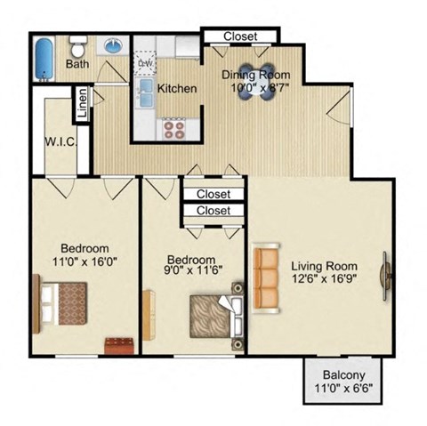 18335 W 13 Mile Road 1-2 Beds Apartment for Rent - Photo Gallery 13