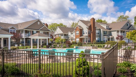 Secured Pool at The Crest at Elm Tree, Mount Joy Pennsylvania