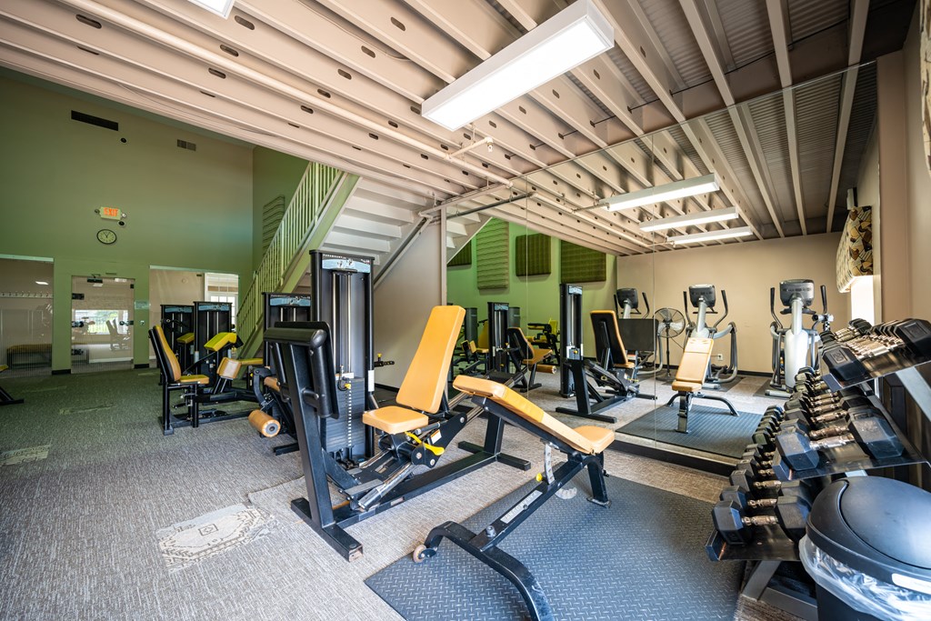 Fitness Center with equipment